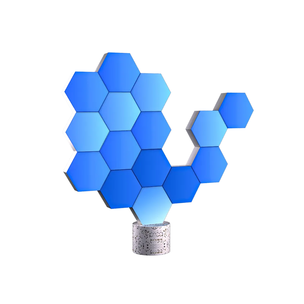 Gaming lights hexagon deals