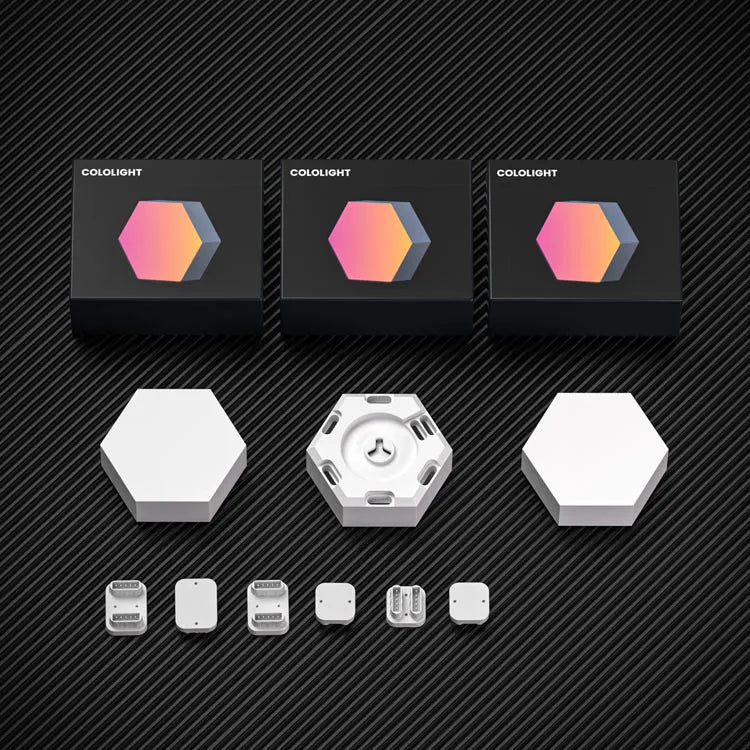 Cololight rgb hexagon extension light kit 