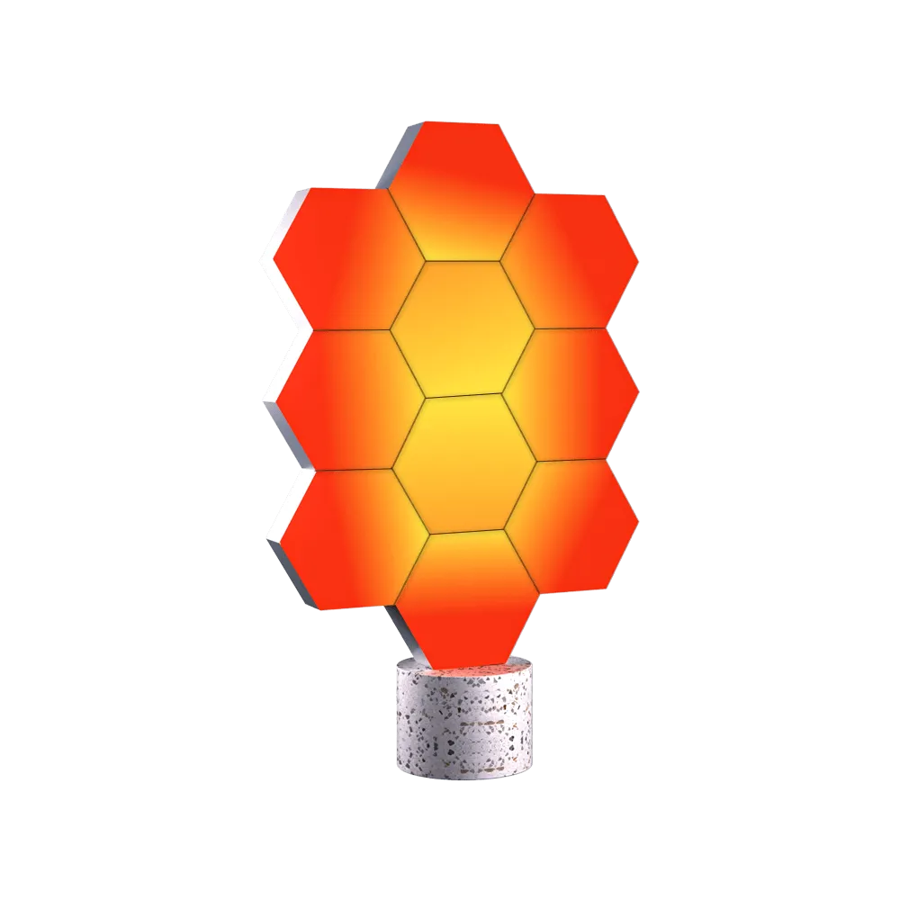 Cololight Pro RGB LED Hexagon Light Panels Flame Kit