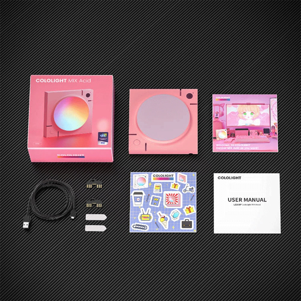 Cololight MIX Acid Gaming Room Decor RGB light - pink