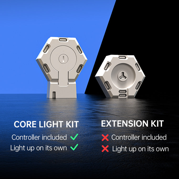 Cololight rgb hexagon extension light kit