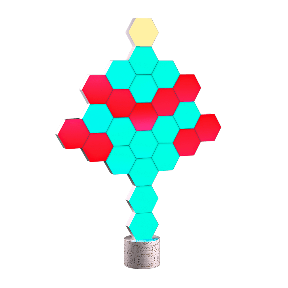 Cololight Pro Hexagon Light | 24 Pcs (Wall & Table）