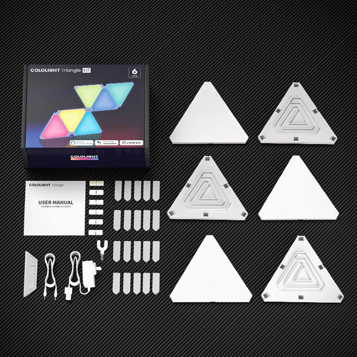 Cololight triangle led wall light panels