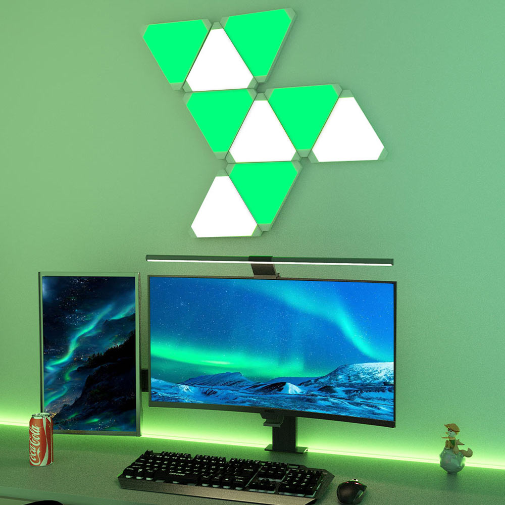 Cololight RGB Triangle Gaming Light Kit - 9 Pack