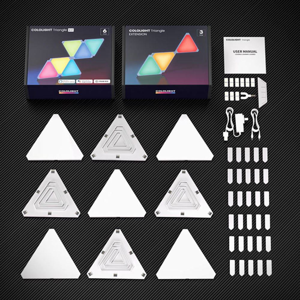 Cololight RGB LED triangle wall gaming lights