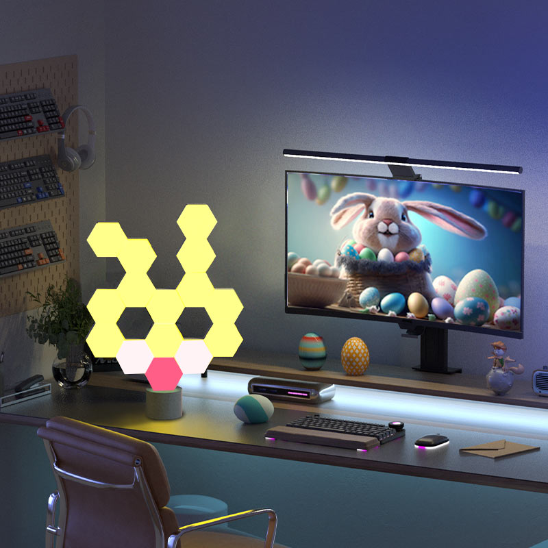 Cololight RGB Hexagon Light works with Razer Chroma